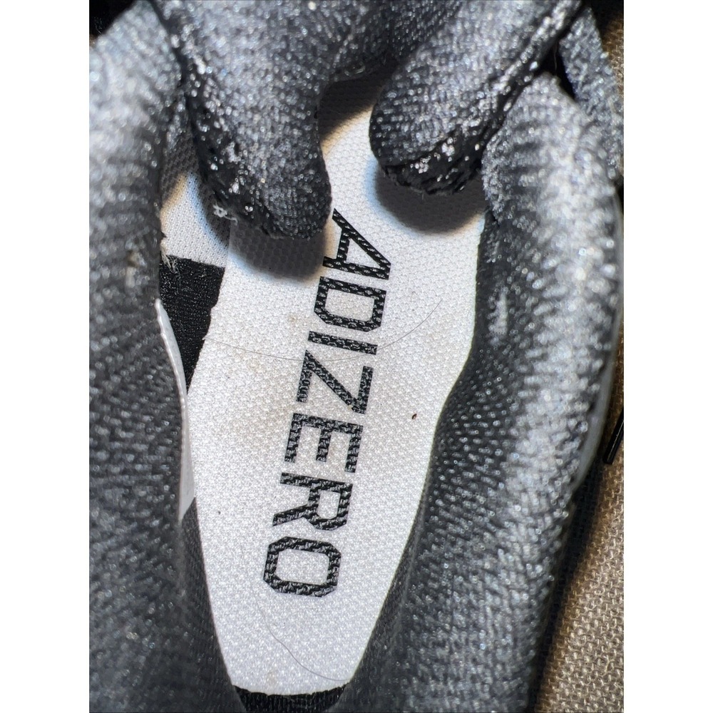 Adidas Mens Adizero Impact .2 MD Football Cleats Black & Red IF5102 Size 7 - Picture 9 of 11